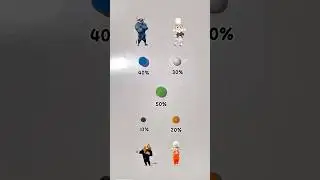 Zootopia 2 Color Mixing 🎨 | Black 10% + Orange 20% + White 30% + Blue 40% + Green 50%