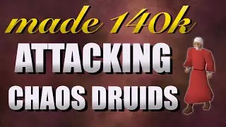 OSRS - Make 100k+ GP  Low Level Chaos Druids Easy Money Making Method