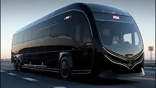 World&rsquo;s Most Futuristic Bus? NPM Black Rail Cruiser 2026 Revealed