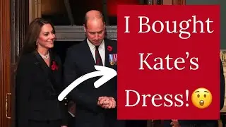 I Bought Kate Middleton's Self-Portrait Dress! Also Clarin's Lip Gloss, Emmy London, Needle & Thread