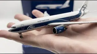 Gemini Jets AirBridgeCargo Airlines Boeing B777-200LRF 777F VQ-BAO 1:400 Scale GJABW1949 Unboxing