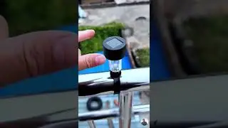 Outdoor decorative solar lights | Solar interaction wall lamp | Ponnohub #shorts