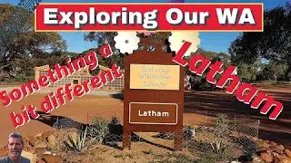 Free Caravan camping WA Latham  and a very strange Garden !