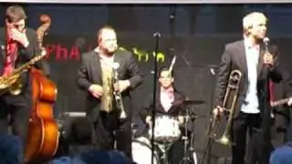 Second Line Jazzband plays 'All alone by the telephone'