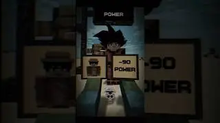 Minecraft Mod Saitama Vs Goku Instance Aura #shorts
