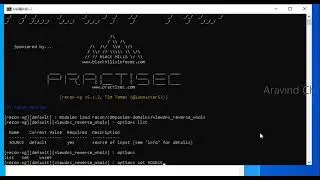 Lesson 42 Reverse WHOIS finds linked domains with recon ng