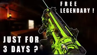 Temporary GIFT ? Free Legendary PDW !  CALL OF DUTY MOBILE #codm #codmobile