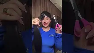 Butterfly hair cut at home