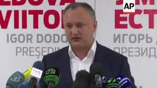 Pro-Russia candidate seizes lead in Moldova poll