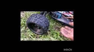 1/6 Scale Redcat shredder Monster truggy 6s bash #basher #monstertruck