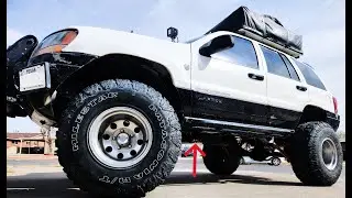 Jeep WJ DIY LONG ARM CROSSMEMBER using the OEM
