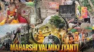 Valmiki jayanti 2025 | special treatment mila jyanti mai gaane 💪🏻 | vlog