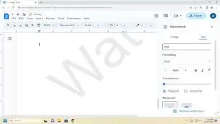 How to Add a Watermark in Google Docs [Guide]