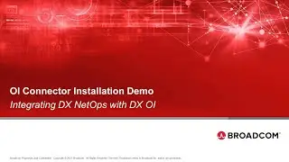 DX Operational Intelligence: Integration with DX NetOps