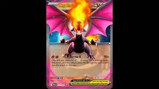 Mega Charizard X EX Comes to Life! #pokemon #pokemoncards #tcg #charizard