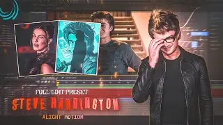 This Steve Harrington Edit Is Going Viral 😮&zwj;🔥 | Alight Motion (+Preset) 