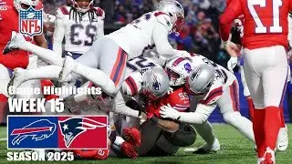 Week 15 2025 - Pats vs Bills Highlights