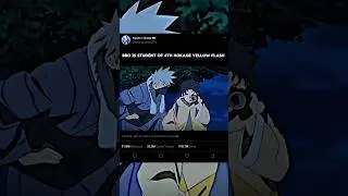 Kakashi and might guy rocked 🔥 mirai shocked 💀he forget that he is student of yellow flash Minato 🥶