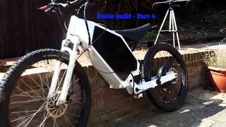 8kW Enduro eBike V3 Build - Adding some comfort! - Part 4