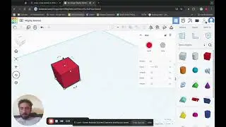 Getting Started with TinkerCAD  3D Design Basics 🚀