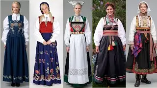 Choose your birthday month Norwegian traditional costume