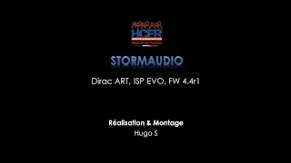 HCFR Podcast StormAudio, Dirac ART, ISP EVO & FW 4 4r1