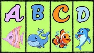 ABC Under the Sea 🐠🌊 | Learn A to Z with Ocean Animals & Phonics!