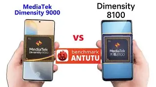 Dimensity 9000 vs Dimensity 8100 Antutu Test Comparison 🔥🔥🔥