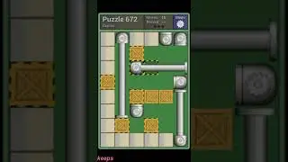 Pushing Machine (Genius) Level Puzzle 672 - Perfect Solution