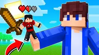 O JOGADOR MAIS FRACO DO MINECRAFT! *engraçado* ‹‹ P3DRU ››