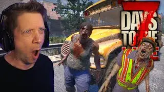 🔴LIVE - WE'RE RUNNING OUT OF FOOD FAST! 7 DAYS TO DIE 2.5 (DAY 10)