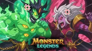 BRUTAL RECORD de DA&Ntilde;O con NEBOTUS ANCESTRO RANK 5! - Monster Legends