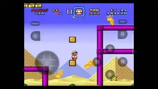Super Mario world ROM Hack  Bowsers Revenge Part 3 the first half of world 3 and back tracking 