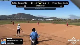 CalLite Campos 12U vs. Power Surge Acosta (2025.12.13)