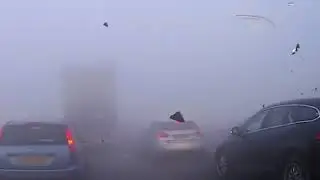 99.99 accidents in fog happen due to low visibility