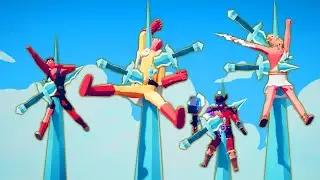 HANG UNITS on ICE and FASTEST STAB SWORD - DREAD KING | TABS - Totally Accurate Battle Simulator
