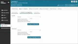 9.  Overview of the campaigns in Mass Planner 2