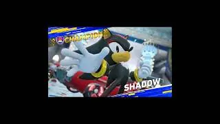 Shadow Victory Theme!!! #fyp  #shadowthehedgehog #sonicracingcrossworlds #sega #ps5gameplay