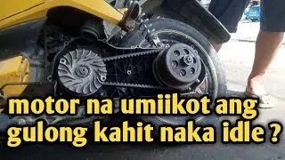 motor na umiikot ang gulong kahit naka idle
