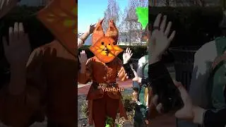 Link asks the Koroks on how they made their masks! #genshinimpact #zelda #zhongli #cosplay