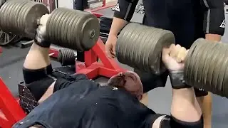 Big Brian Shaws Heaviest Dumbbell Press Ever!