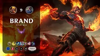 Brand Mid vs Yasuo - EUW Master Patch 13.16