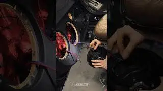 Процесс создания громкой аудиосистемы в BMW X5 G05.🔥 #audiomaster #автозвук #bmw #pridecaraudio