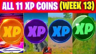 ALL XP Coins Location Guide WEEK 13 (Fortnite Chapter 2 Season 5)