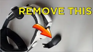 How to remove top head support on BOBOVR S3 Pro