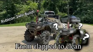Honda Rubicon 24hr makeover build!
