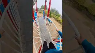 bella ciao playground parkour climbing walking pov