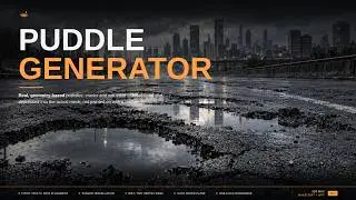 Puddle Generator for 3ds Max