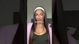 👑 4 простых способа уложить повязку на голову: милые и модные прически ✨