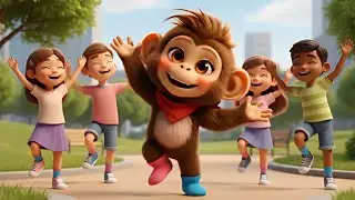 🐵 &Icirc;nvață St&acirc;nga și Dreapta cu Moki! 🎵 Dans educativ cu culori pentru copii 💙💖 HopHop MuziȚop 🔥